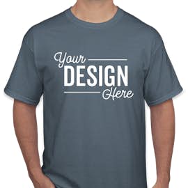 Canada - Gildan 100% Cotton T-shirt - Color: Indigo Blue
