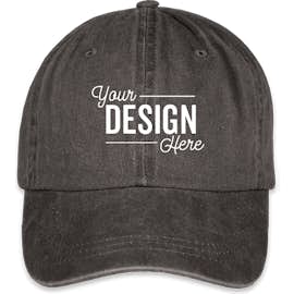 Mega Cap Pigment Dyed Hat - Color: Black