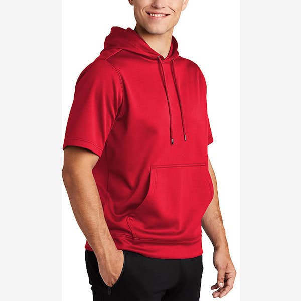 O2TEE Custom Athletic Pullover Hoodie For Men – Design Your Own Graphic, Moisture-Wicking, Slim Fit, Small