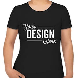 Canada - Fruit of the Loom Women's 100% Cotton T-shirt - Color: Black