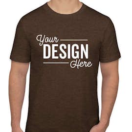 Canada - Bella + Canvas Jersey T-shirt - Color: Heather Brown