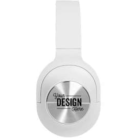 Laser Engraved BluTunes Wireless Headphones - Color: White