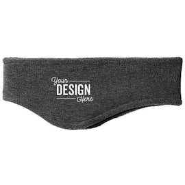Port & Company Stretch Fleece Headband - Color: Midnight Heather