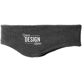 Port & Company Stretch Fleece Headband - Color: Midnight Heather