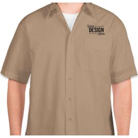 Port Authority Short Sleeve Easy Care Shirt - Color: Stone