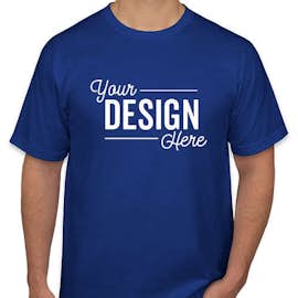 Canada - Anvil Jersey T-shirt - Color: Royal Blue