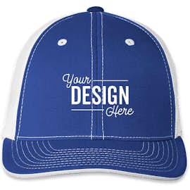 Pacific Headwear Flexfit Trucker Hat - Color: Royal / White