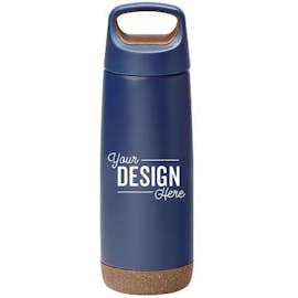 20 oz. Valhalla Copper Vacuum Insulated Water Bottle - Color: Navy