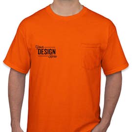Canada - Gildan Ultra Cotton Pocket T-shirt - Color: Orange