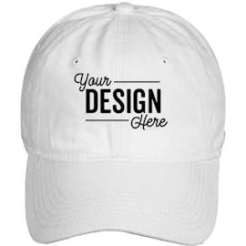 Sportsman Unstructured Washed Hat - Color: White