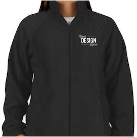 Harriton Women's Full Zip Fleece Jacket - Color: Black