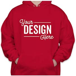 Hanes Ultimate Heavyweight Pullover Hoodie - Color: Deep Red
