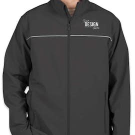 Harriton Reflective Soft Shell Jacket - Color: Dark Charcoal