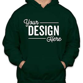 Gildan Midweight 50/50 Pullover Hoodie - Color: Forest