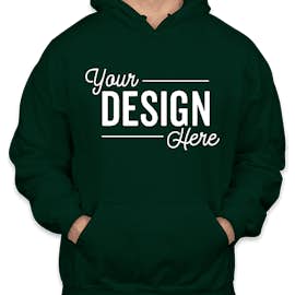 Gildan Midweight 50/50 Pullover Hoodie - Color: Forest