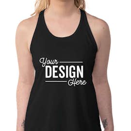 Team 365 Women's Zone Racerback Performance Tank - Color: Black