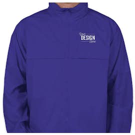 Ultra Club Full Zip Hooded Packable Jacket - Color: Royal