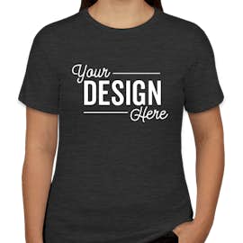 Canada - Bella + Canvas Women's Jersey T-shirt - Color: Dark Grey Heather