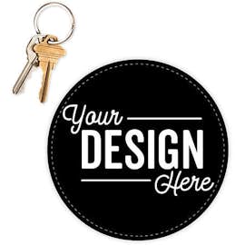 5.5 in. Circle Car Magnet - Color: Black