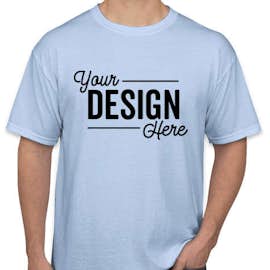 Canada - Gildan DryBlend 50/50 T-shirt - Color: Light Blue