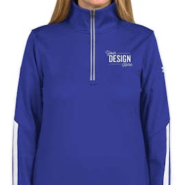 Under Armour Women's Qualifier Performance Quarter Zip - Color: Royal / White