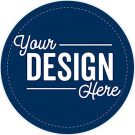 Full Color 3.5 in. Circle Roll Labels (500 per roll) - Color: Navy