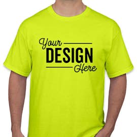 Canada - Gildan Ultra Cotton T-shirt - Color: Safety Green