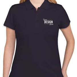 Adidas Women's ClimaLite Performance Polo - Color: Navy / White
