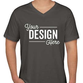 Canada - Bella + Canvas Jersey V-Neck T-shirt - Color: Asphalt