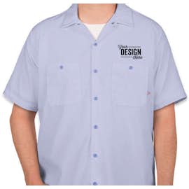 Dickies Lightweight Industrial Work Shirt - Color: Light Blue