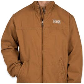 CornerStone Duck Cloth Flannel-Lined Work Jacket - Color: Duck Brown