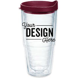 Tervis 24 oz. Classic Tumbler with Lid (Full Color Wrap Print) - Color: Maroon