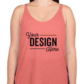 Bella + Canvas Women's Flowy Tank - Color: Coral