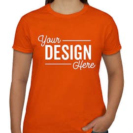 Canada - Gildan Ultra Cotton Women's T-shirt - Color: Orange