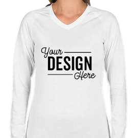 Augusta Women's Slim Fit Long Sleeve Volleyball Jersey - Color: White