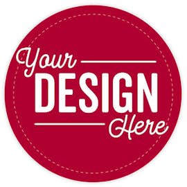 Full Color 2.5 in. Circle Magnet - Color: Cardinal