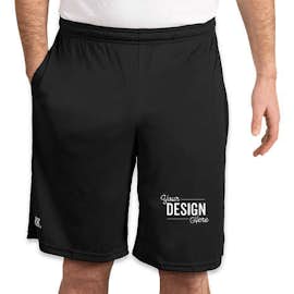 Russell Athletic Essential Performance Shorts with Pockets - Color: Black
