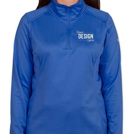 The North Face Women's Tech Quarter Zip Fleece Pullover - Color: Monster Blue