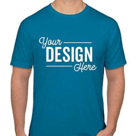 Canada - Next Level 60/40 T-shirt - Color: Turquoise