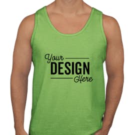 Canada - Gildan Ultra Cotton Tank - Color: Lime