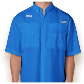 Columbia Tamiami Short Sleeve Shirt - Color: Vivid Blue