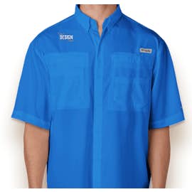 Columbia Tamiami Short Sleeve Shirt - Color: Vivid Blue