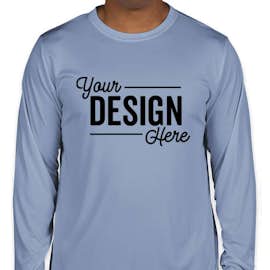 Canada - Team 365 Zone Long Sleeve Performance Shirt - Color: Sport Light Blue