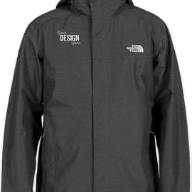 The North Face Waterproof Windbreaker Jacket - Color: Dark Grey Heather