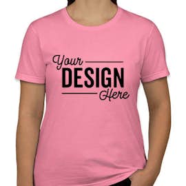 Canada - Anvil Women's Jersey T-shirt - Color: Charity Pink