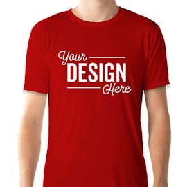 Canada - Gildan Performance Core T-shirt - Color: Sport Scarlet Red