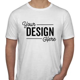 Canada - Gildan Softstyle Jersey T-shirt - Color: White