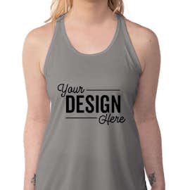 Team 365 Women's Zone Racerback Performance Tank - Color: Sport Graphite