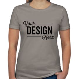 Next Level Women's Slim Fit Jersey T-shirt - Color: Warm Grey