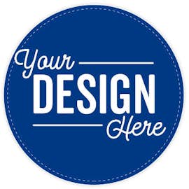 One Way Shopping 12" Circle Floor Decal - Color: Royal Blue